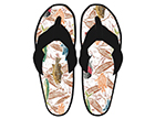 Karma Zen Fish Pattern Sandals